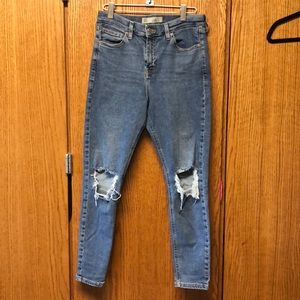 Topshop Moto Jamie high waisted Jeans